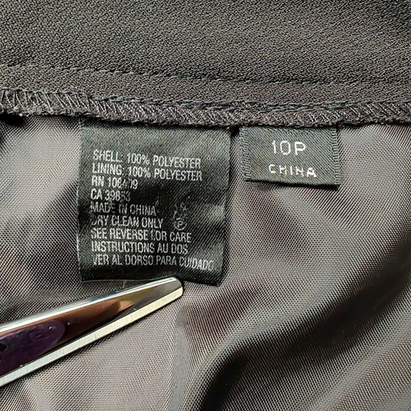 Tahari by Arthur S. Levine Women’s Chocolate Brown 2-Piece Pantsuit Set Size 10P - Picture 7 of 16